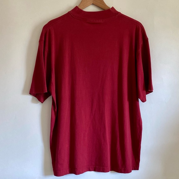 LERROS MOCK NECK SHORT SLEEVE SHIRT TSHIRT - Picture 4 of 5